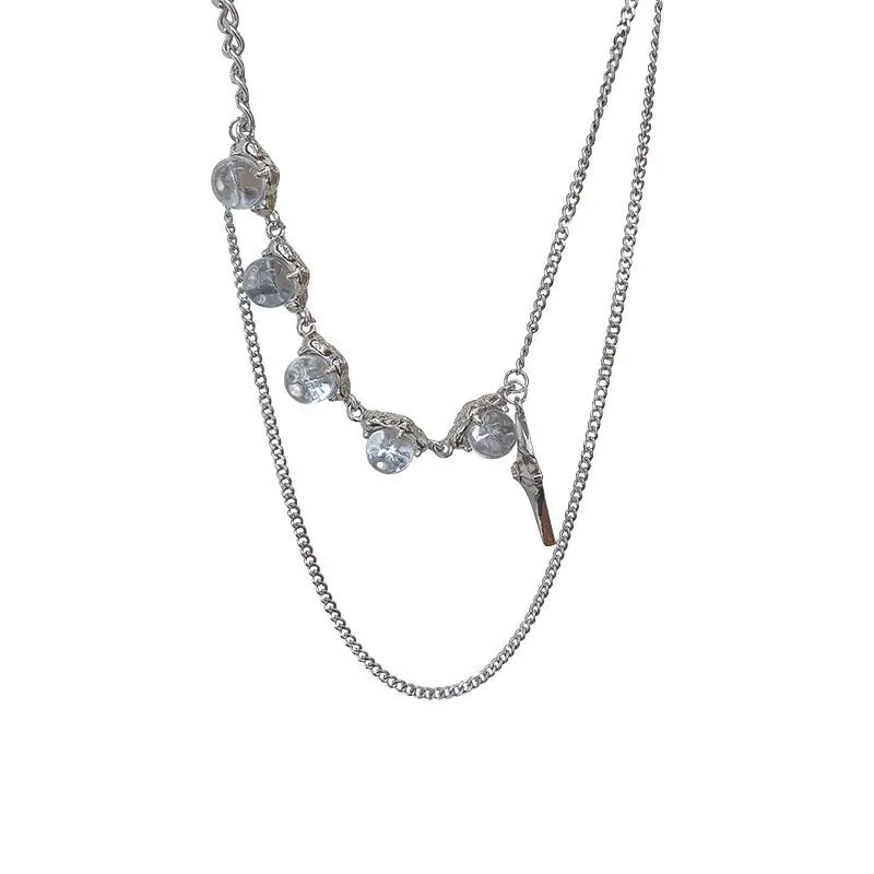 Crystal Opal Moonstone Necklaces - Shamz Glamour
