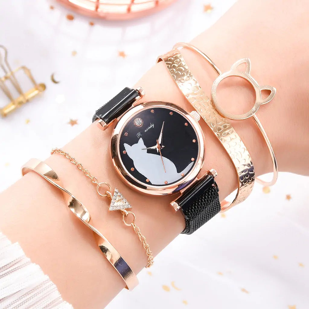 Fashion Watch Set for Women - Shamz Glamour
