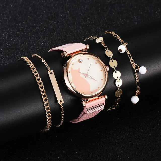 Fashion Watch Set for Women - Shamz Glamour