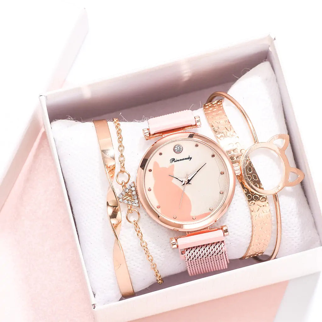 Fashion Watch Set for Women - Shamz Glamour