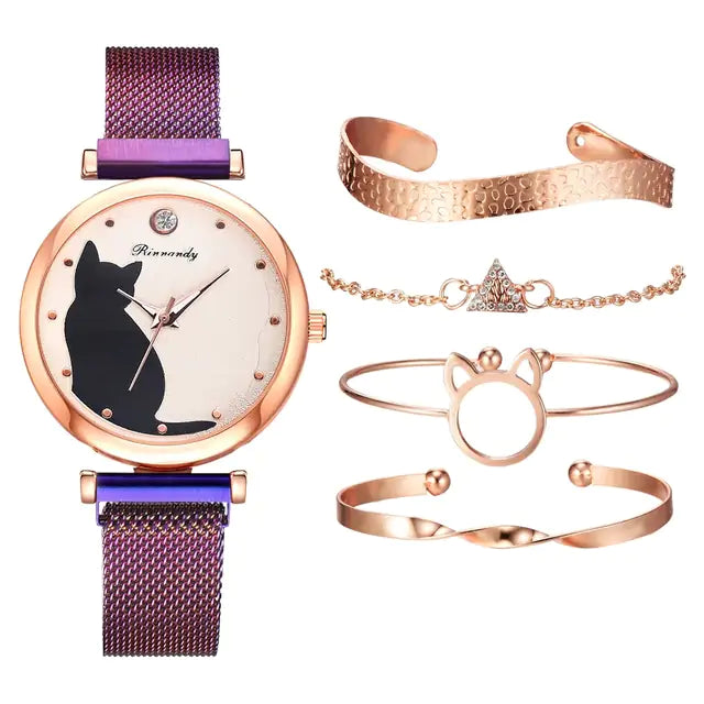 Fashion Watch Set for Women - Shamz Glamour