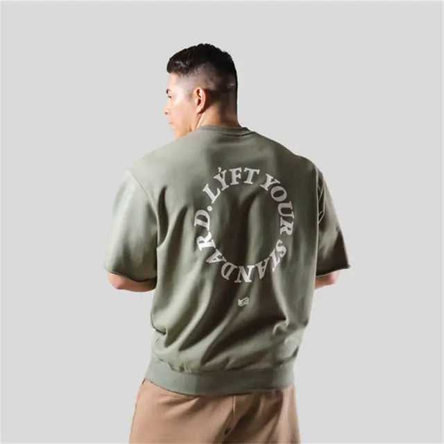 Loose Gym Fitness T-shirt - Shamz Glamour