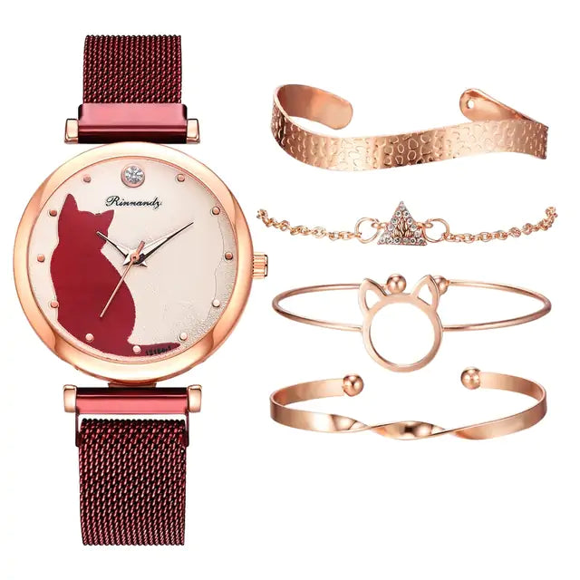 Fashion Watch Set for Women - Shamz Glamour