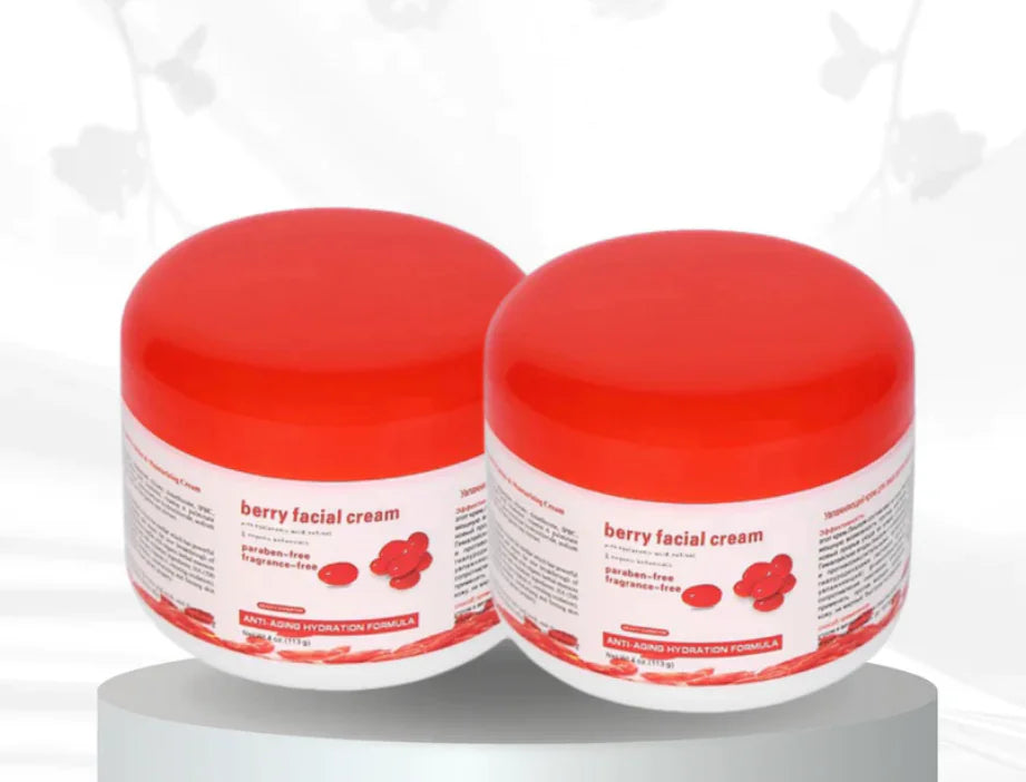 Berry Facial Skin Care Cream - Shamz Glamour