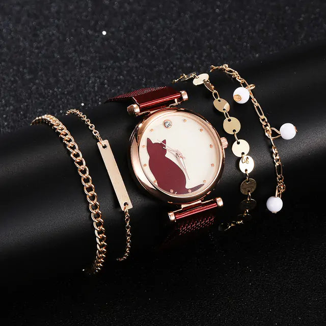 Fashion Watch Set for Women - Shamz Glamour