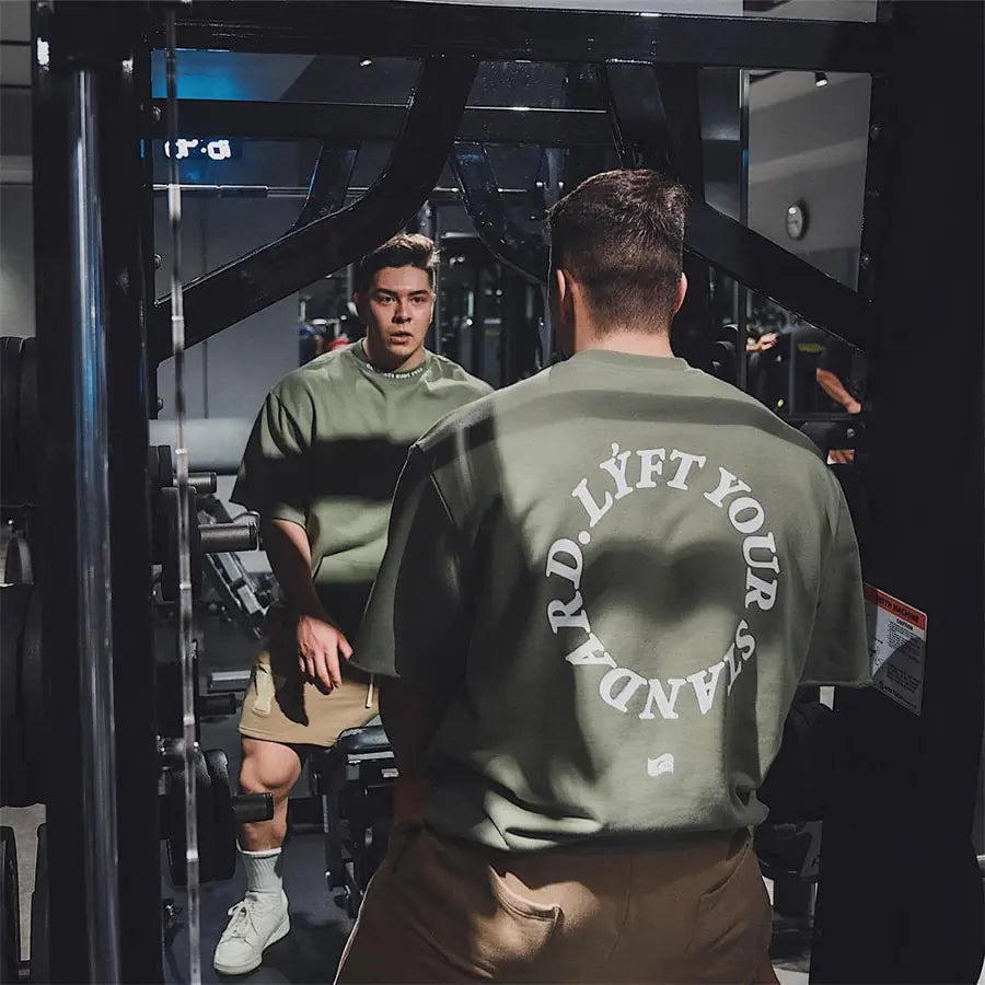 Loose Gym Fitness T-shirt - Shamz Glamour