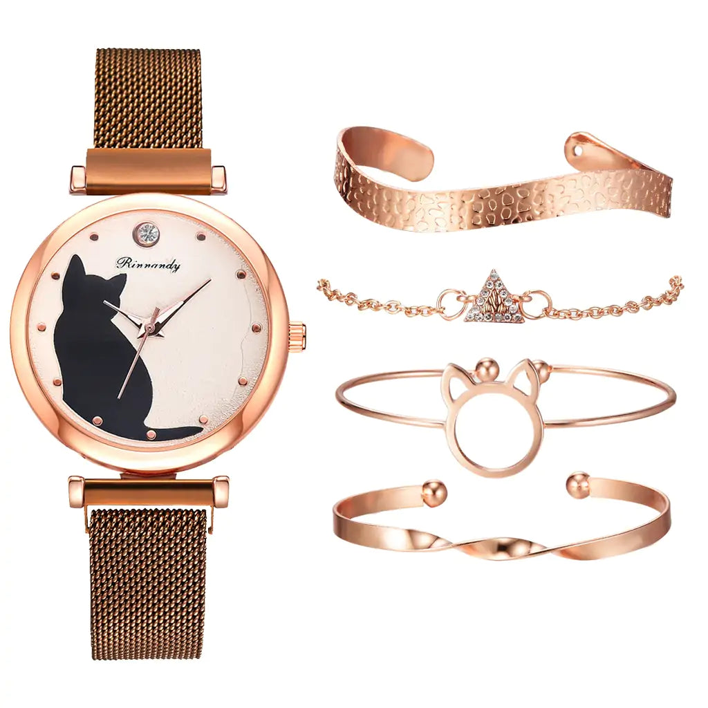 Fashion Watch Set for Women - Shamz Glamour