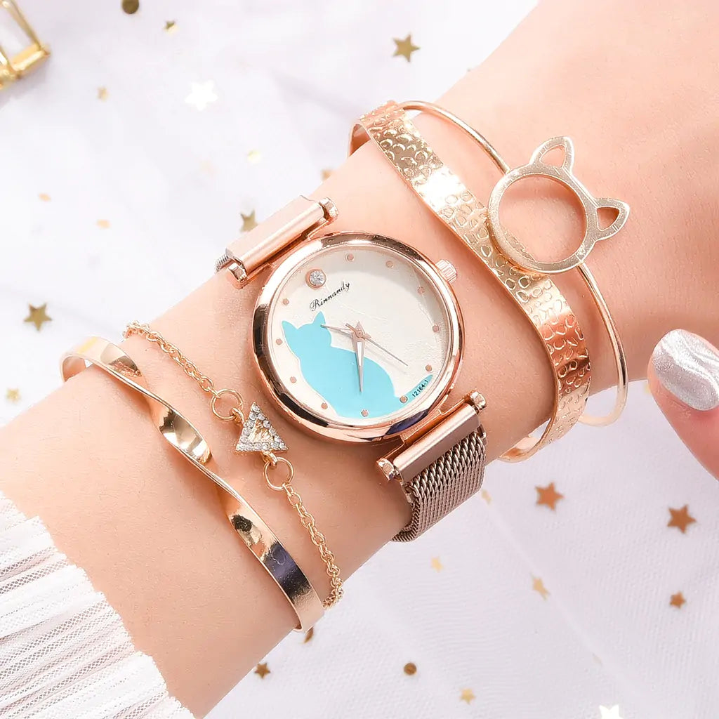 Fashion Watch Set for Women - Shamz Glamour