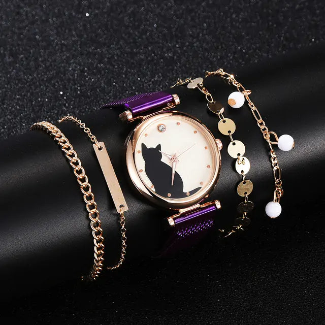 Fashion Watch Set for Women - Shamz Glamour