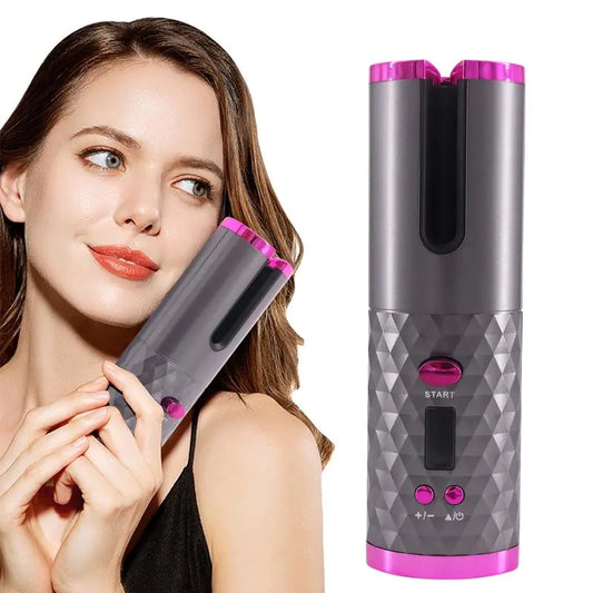 Wireless Pluffy Hair Curler - Shamz Glamour