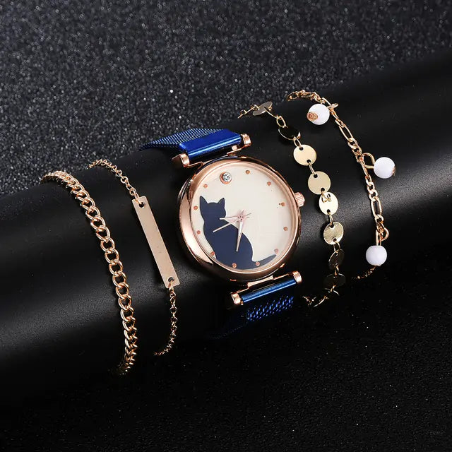 Fashion Watch Set for Women - Shamz Glamour