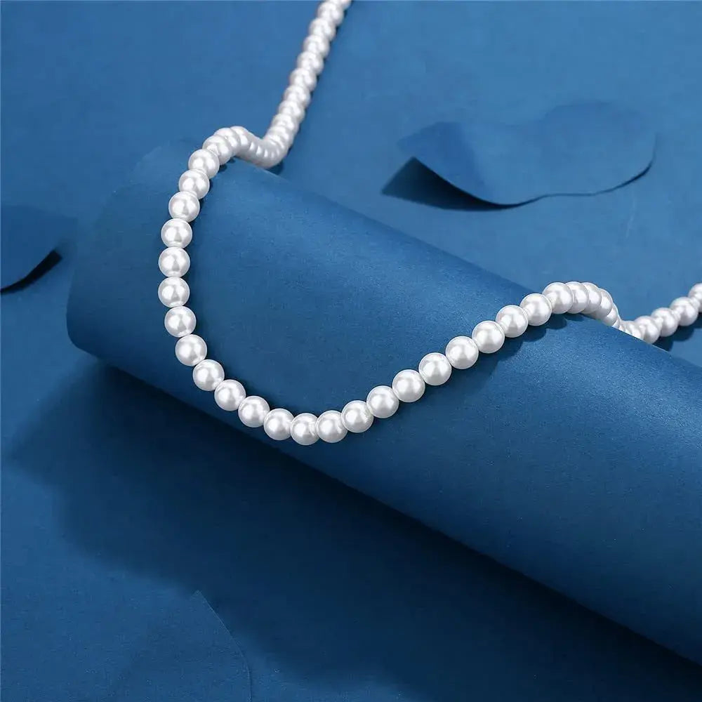 Pearl Expensive Necklace For Men - Shamz Glamour