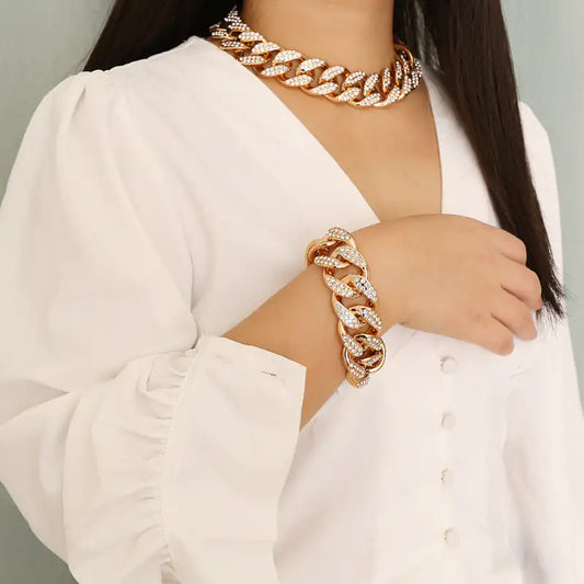 Necklace and Bracelet for Women - Shamz Glamour