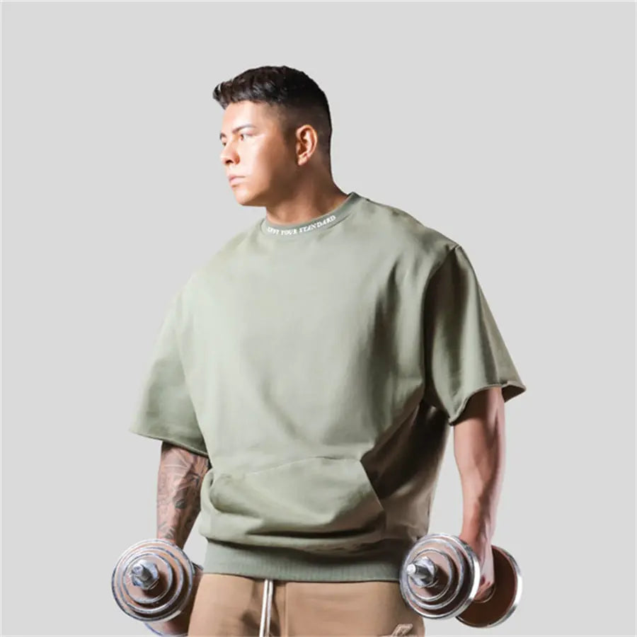 Loose Gym Fitness T-shirt - Shamz Glamour