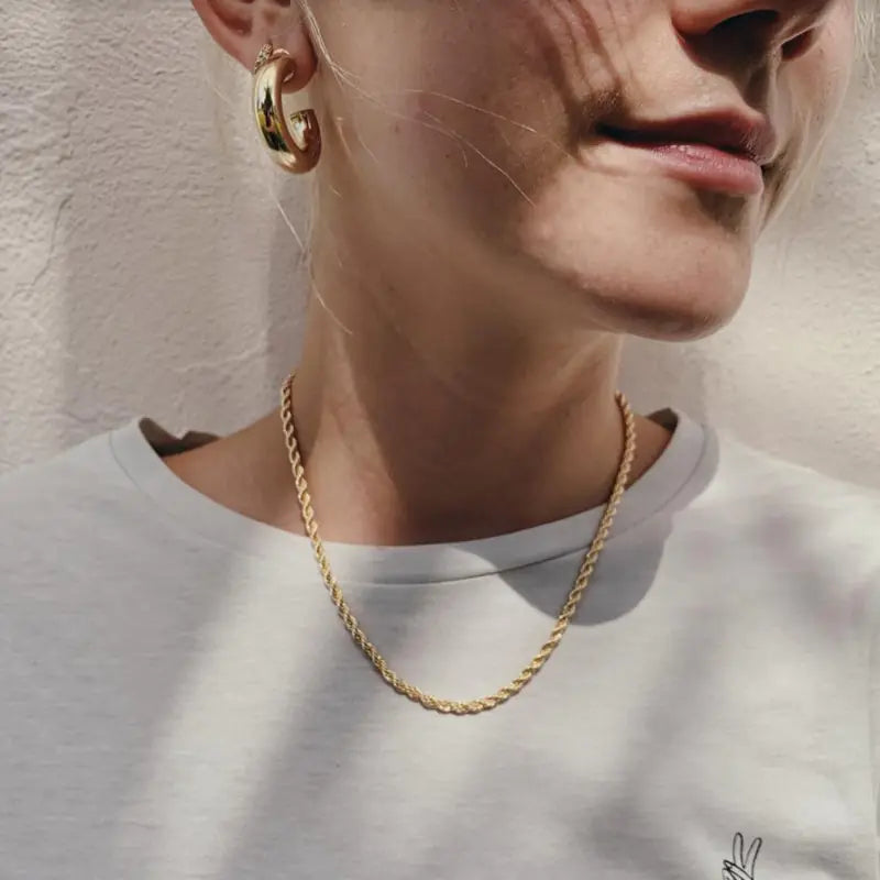 Rope Chain Women Necklace - Shamz Glamour